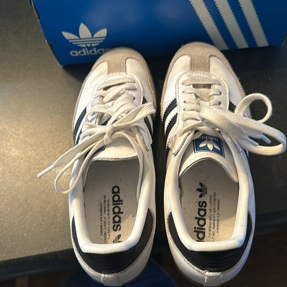 Adidas Samba OG White/black size W71/2 great condition - Picture 8 of 8